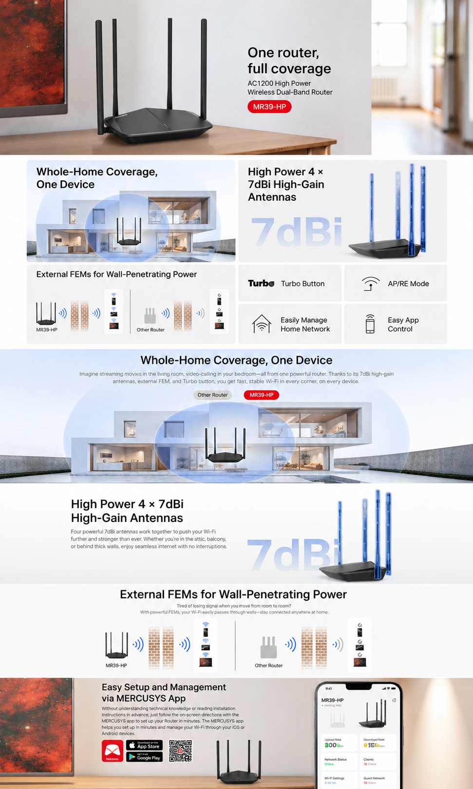 mercusys mr39 hp whole home wi‑fi poster mercusys mr39 hp whole home wi‑fi poster